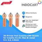 3D Printer Parts Creality Compatible Bi Metal Nozzle Creality K1/K1 Max
