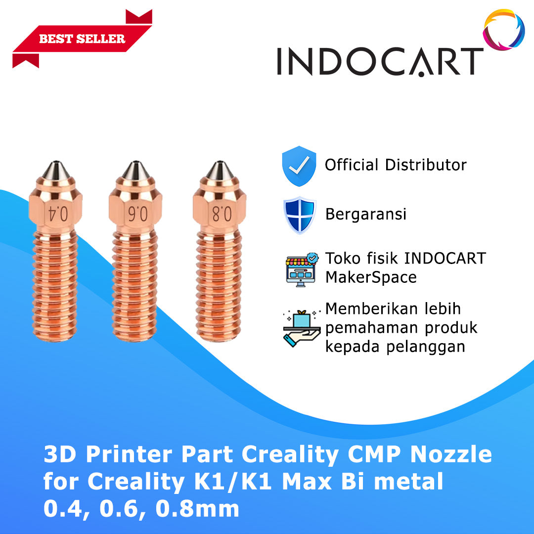 3D Printer Parts Creality Compatible Bi Metal Nozzle Creality K1/K1 Max