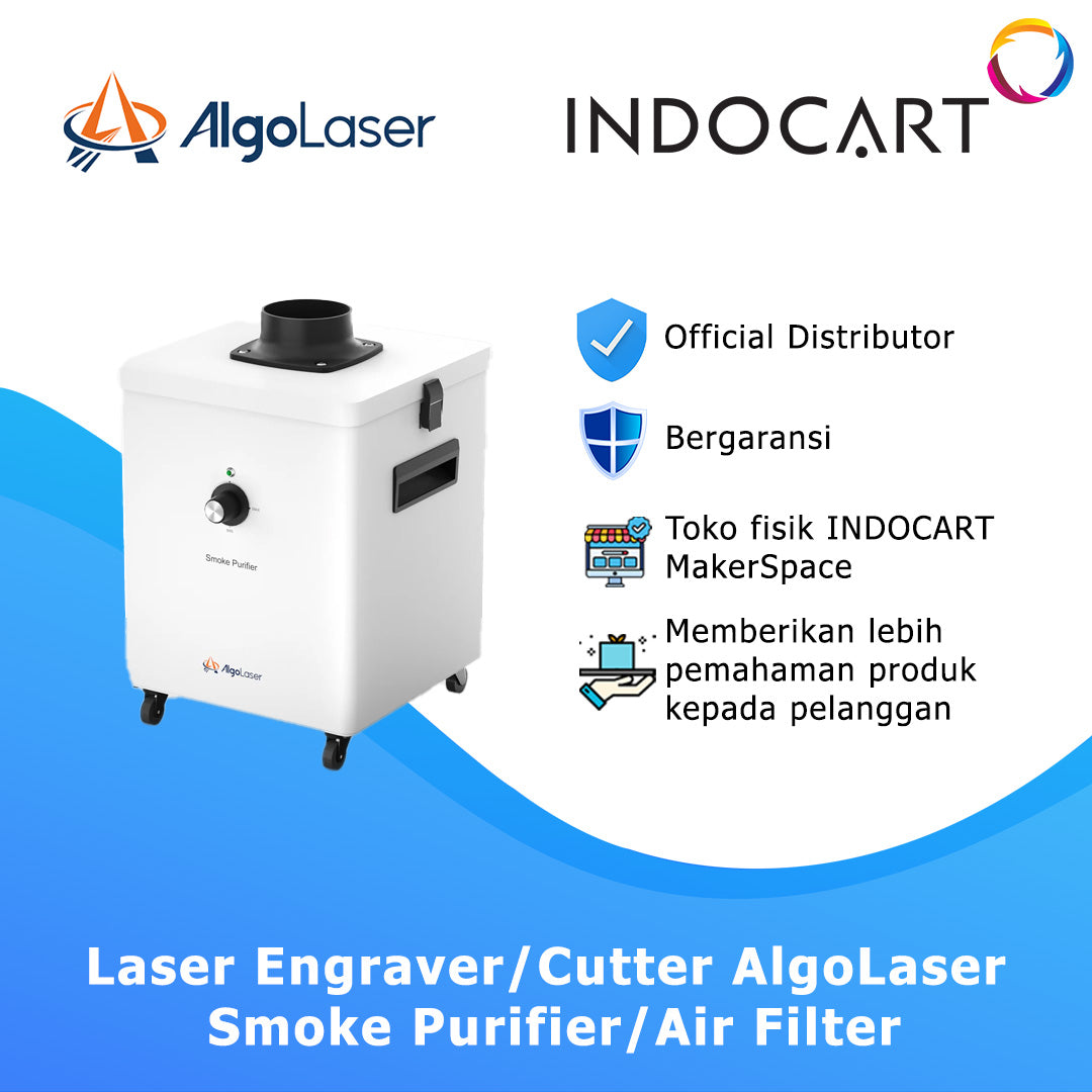 Laser Engraver Cutter Parts AlgoLaser Smoke Purifier/Air Filter with Triple Filtration System