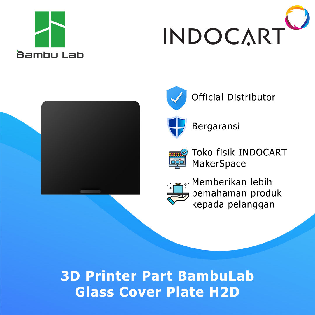 3D Printer Parts BambuLab Glass Cover Plate H2 Series