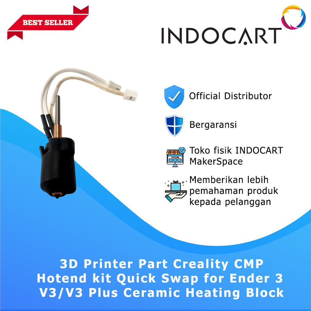 3D Printer Parts Creality CMP Hotend Kit Quick Swap Ceramic Heating Block Creality Ender 3 V3/V3 Plus