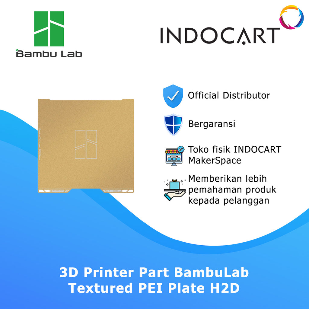 3D Printer Parts BambuLab Textured PEI Plate BambuLab H2D