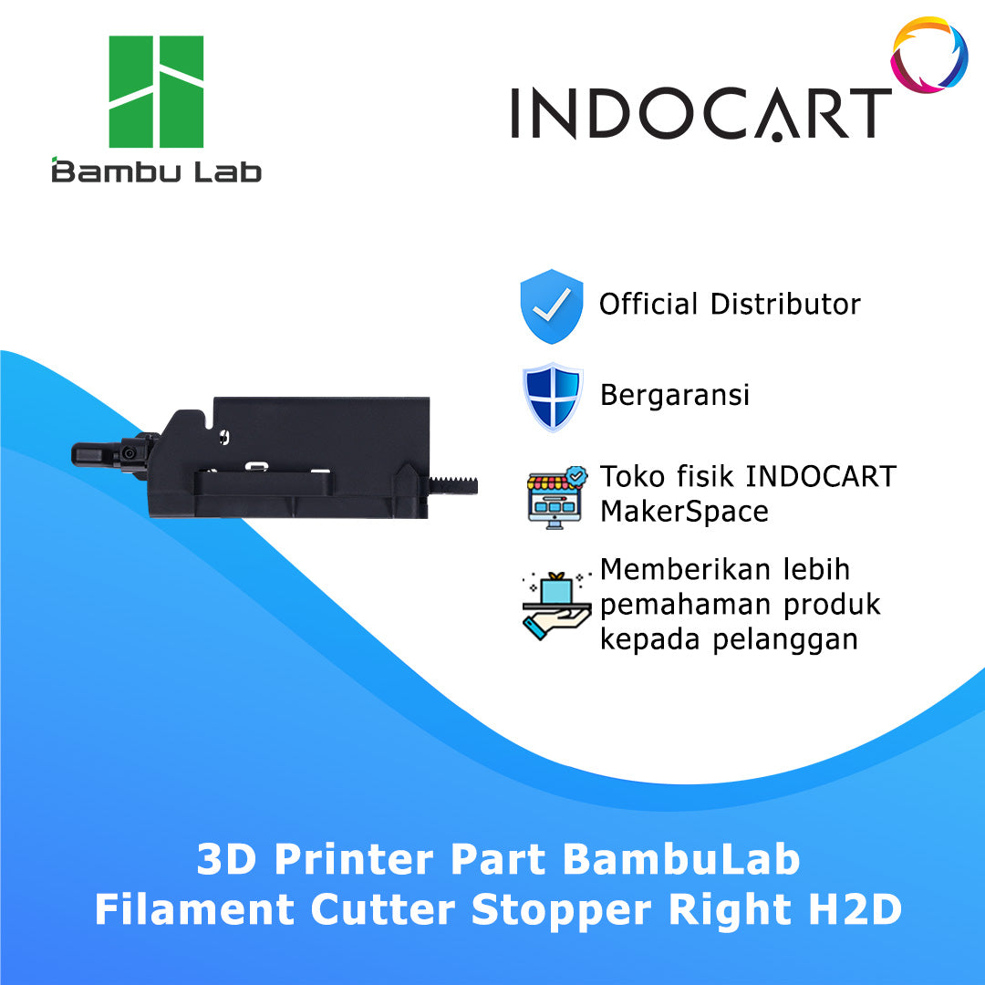 3D Printer Parts BambuLab Filament Cutter Stopper-Right BambuLab H2D