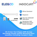 3D Printer Parts Elegoo OEM OrangeStorm Giga Double Hotend Mounting Plate Assembly Including Transport Case