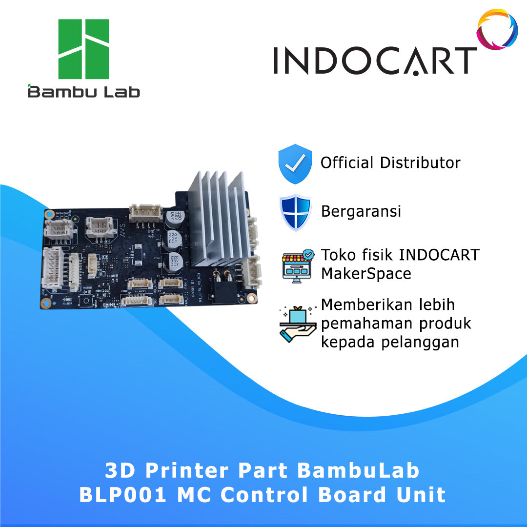 3D Printer Parts BambuLab MC Machine Control Board Unit Bambulab X1 Series