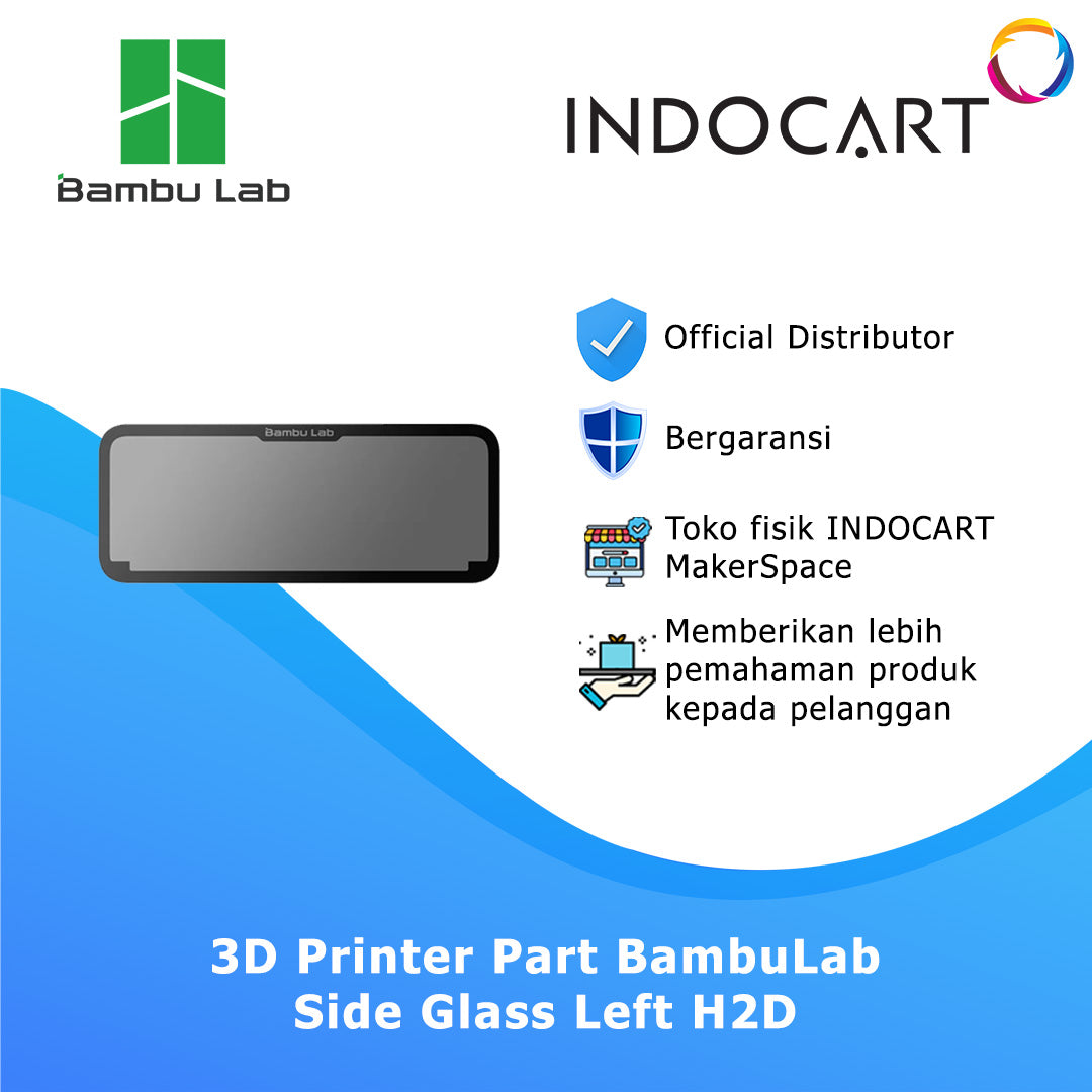 3D Printer Parts BambuLab Side Glass BambuLab H2D