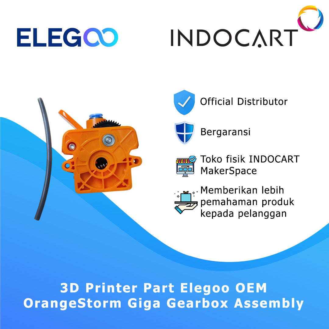3D Printer Parts Elegoo OEM OrangeStorm Giga Gearbox Assembly
