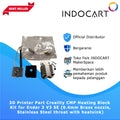3D Printer Parts Creality CMP Heating Block Kit Brass Nozzle Stainless Steel Throat with Heatsink Creality Ender 3 V3 SE 0.4mm
