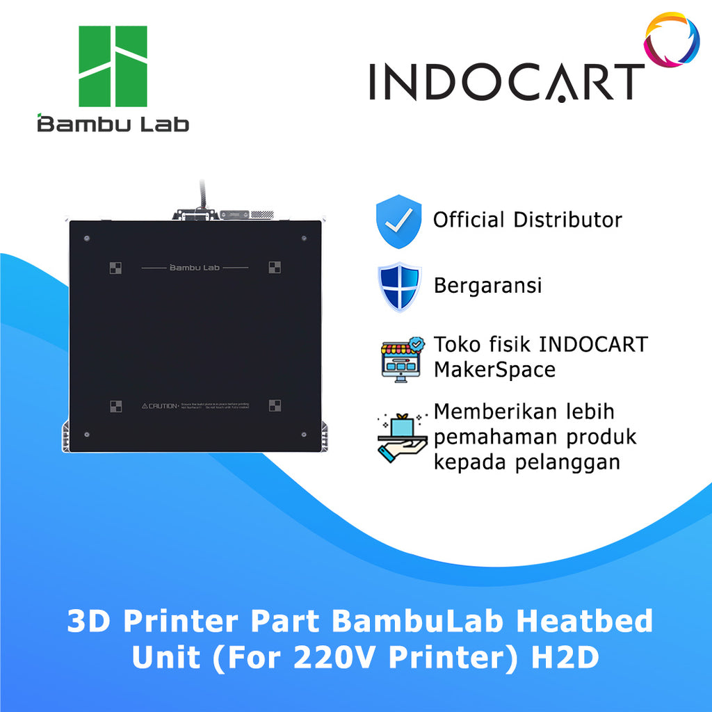 3D Printer Parts BambuLab Heatbed Unit (BambuLab 220V Printer) BambuLab H2D
