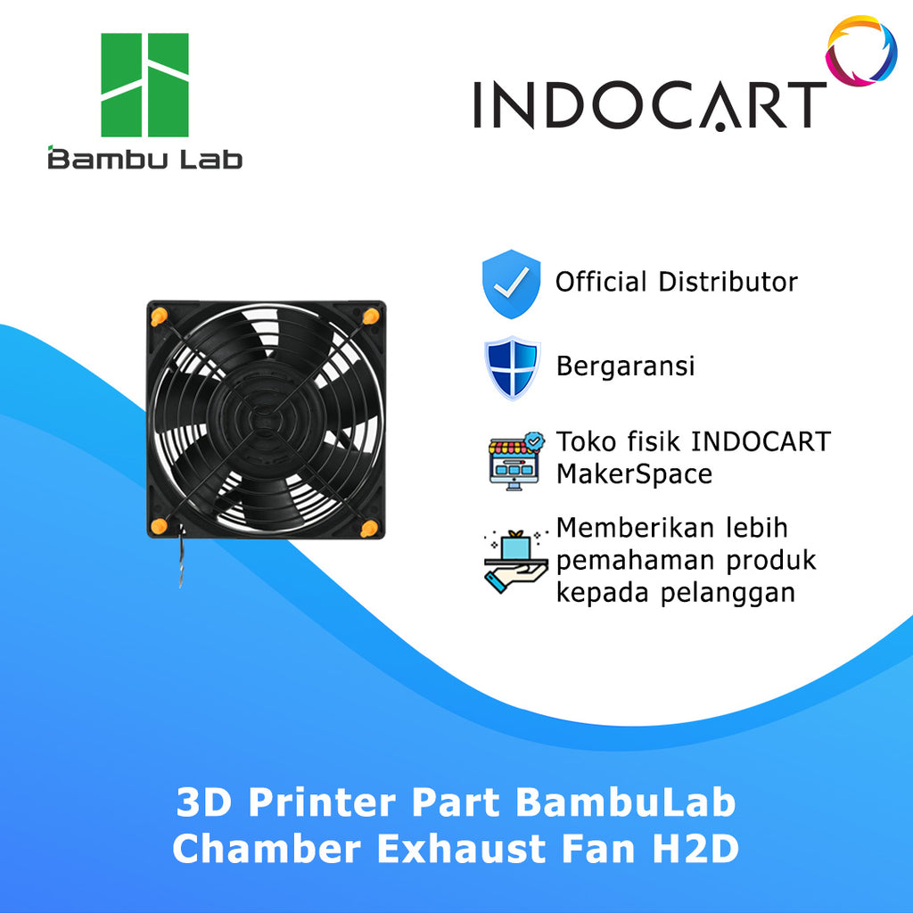 3D Printer Parts BambuLab Chamber Exhaust Fan H2 Series