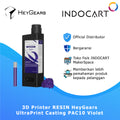 3D Printer RESIN HeyGears UltraPrint Casting PAC10 Wax Suitable for Casting Jewelry with Clean Combustion Result 1Kg-Violet