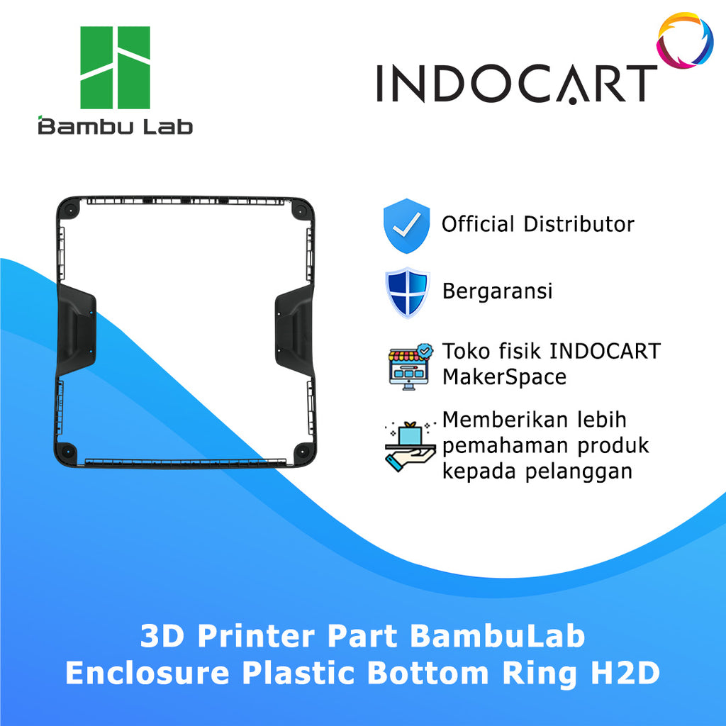 3D Printer Parts BambuLab Enclosure Plastic Bottom Ring BambuLab H2D