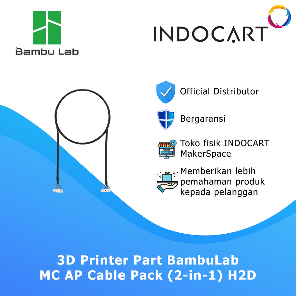 3D Printer Parts BambuLab MC AP Cable Pack 2 in 1 BambuLab H2D