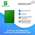 3D Printer Parts BambuLab Front Laser Safety Window BambuLab H2D
