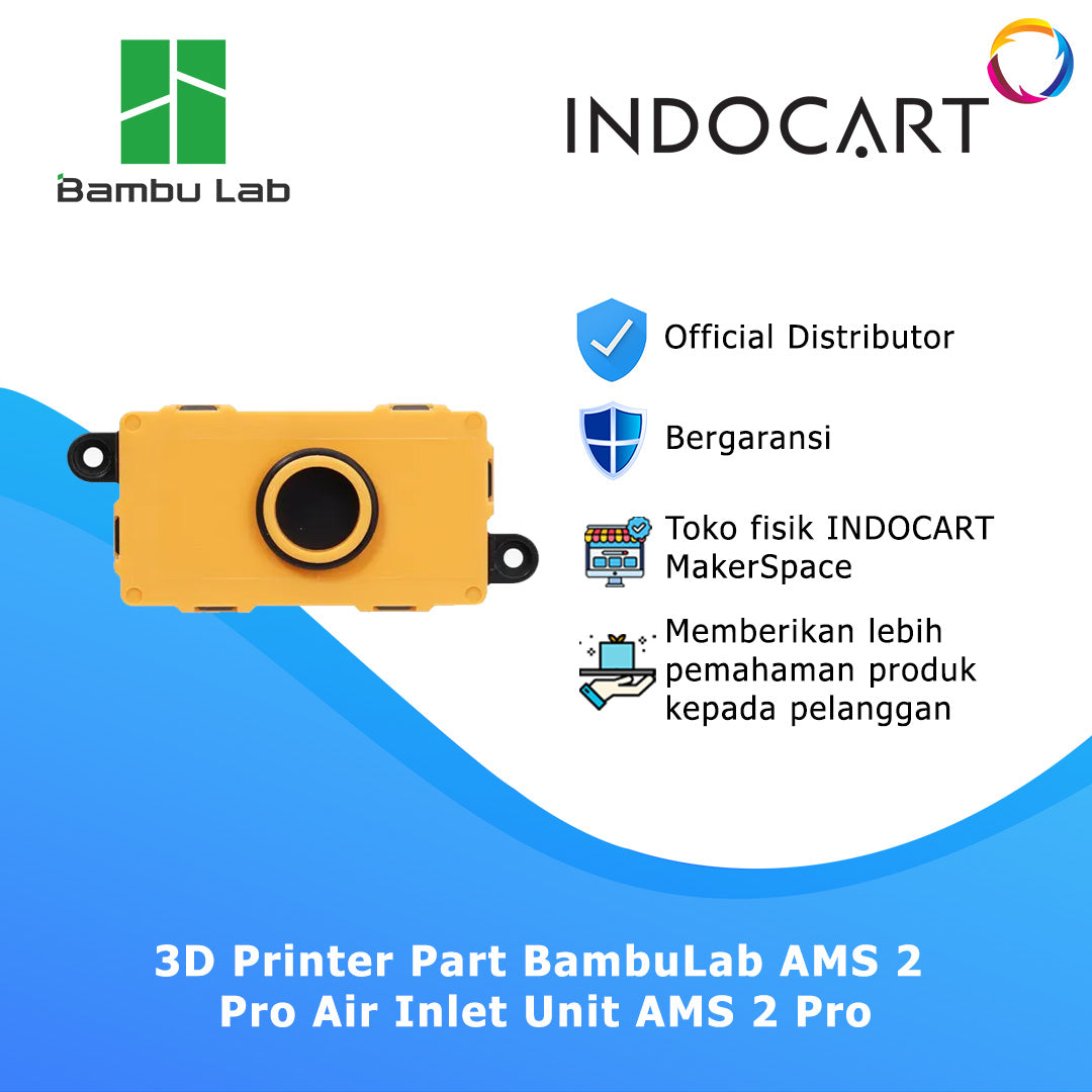 3D Printer Parts BambuLab AMS 2 Pro Air Inlet Unit