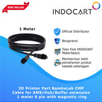 3D Printer Parts BambuLab CMP Cable for AMS/Hub/Buffer Extension 6 Pin with Magnetic Ring