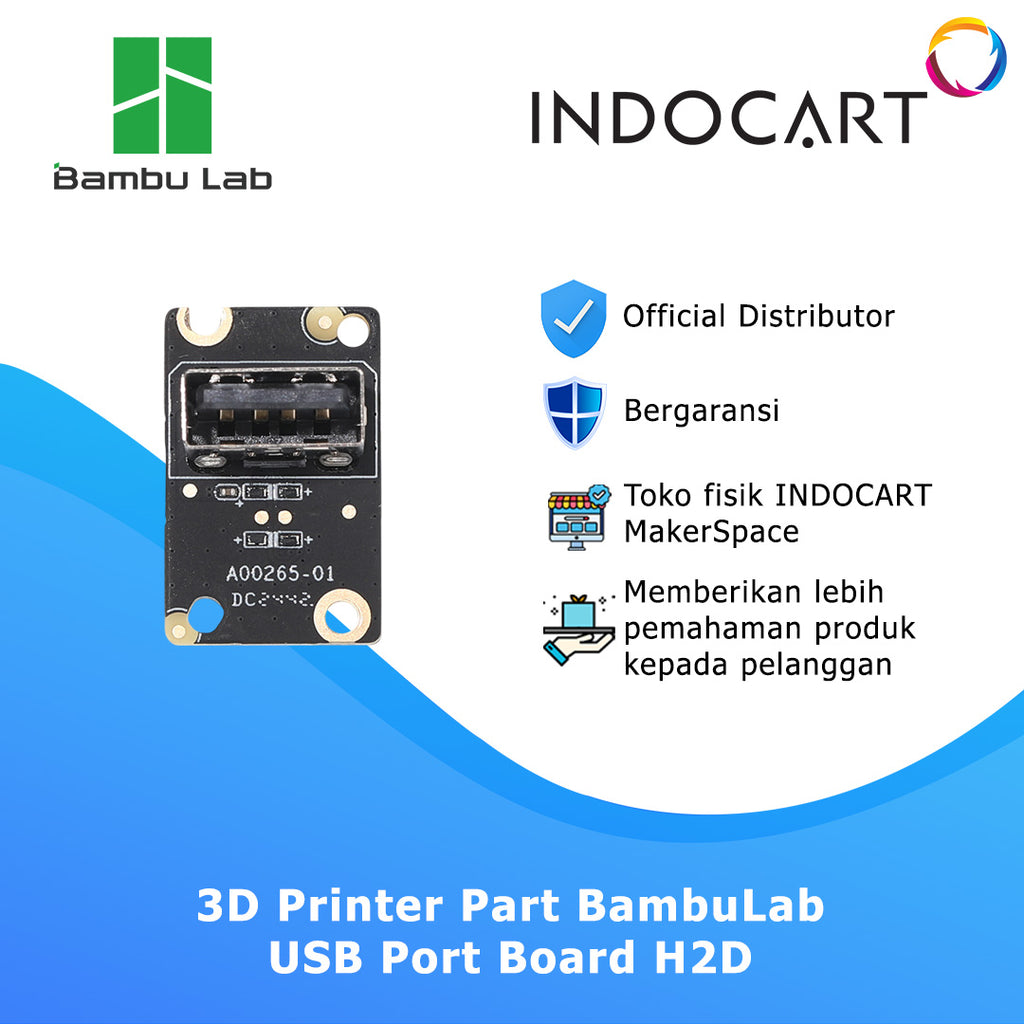 3D Printer Parts BambuLab USB Port Board BambuLab H2D
