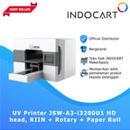 Printer UV DTF Flatbed Orinjet JSW A3 Plus i3200U1 Printhead for Print Merchandise Tumbler Casing Phone Acrylic and Flat Media