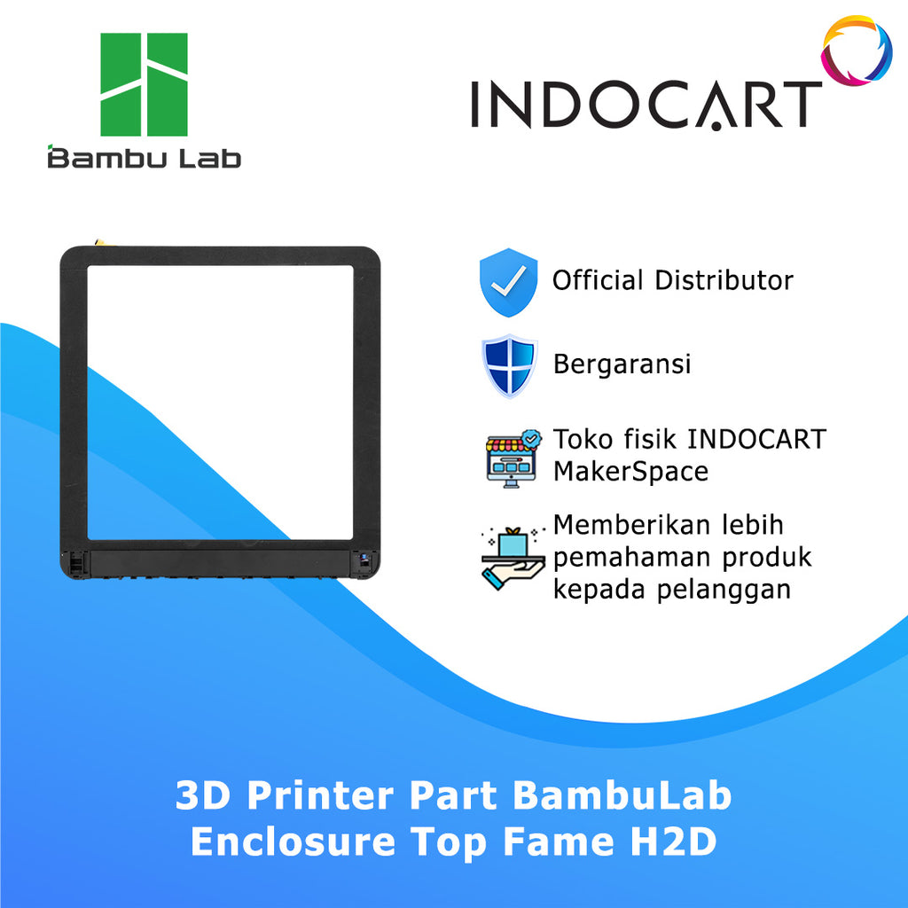 3D Printer Parts BambuLab Enclosure Top Fame BambuLab H2D