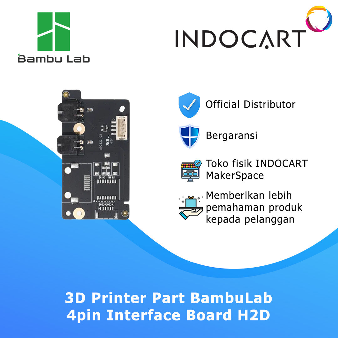 3D Printer Parts BambuLab 4Pin Interface Board BambuLab H2D