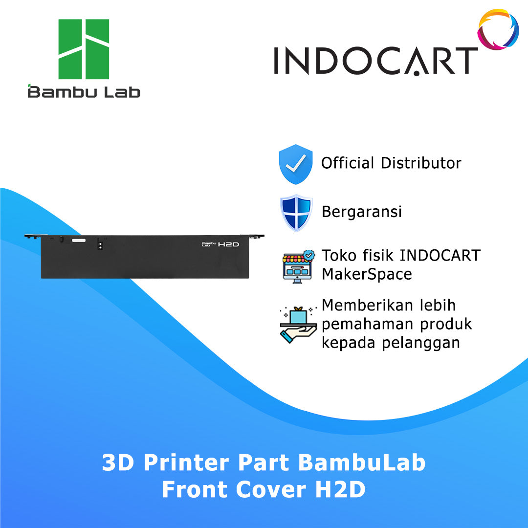 3D Printer Parts BambuLab Front Cover BambuLab H2D