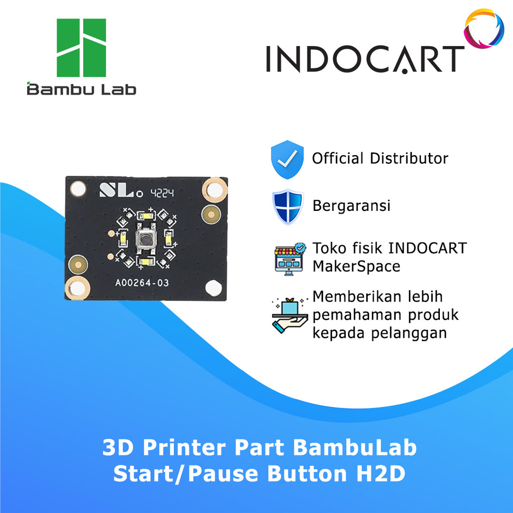 3D Printer Parts BambuLab Start/Pause Button BambuLab H2D