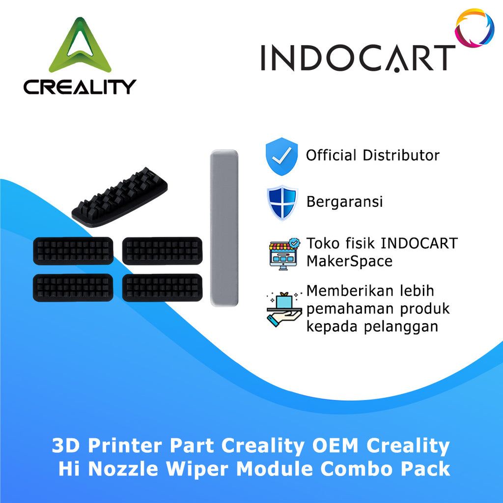 3D Printer Parts Creality OEM Nozzle Wiper Module Combo Pack Creality Hi