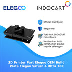 3D Printer Parts Elegoo OEM Build Plate Elegoo Saturn 4 Ultra 16K