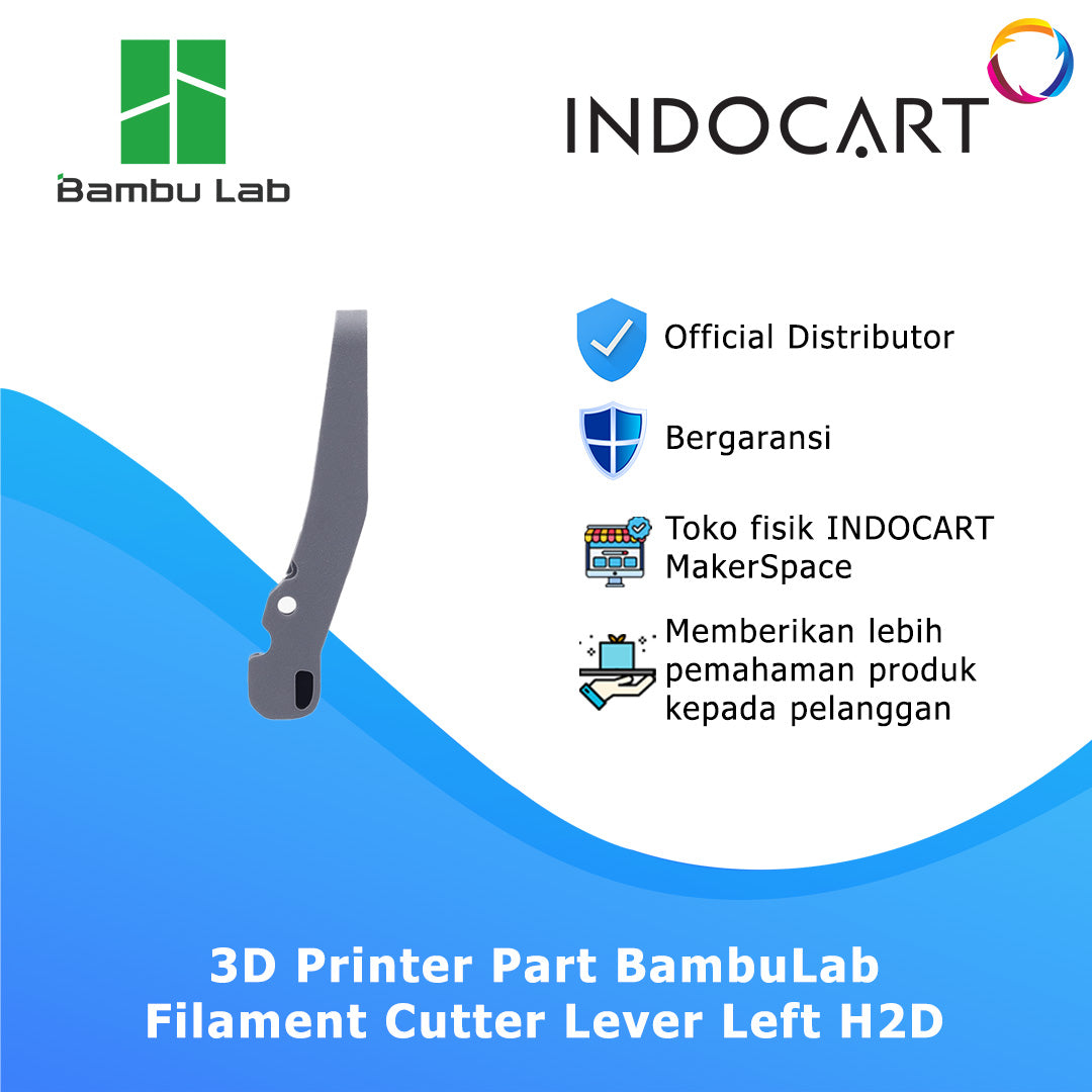 3D Printer Parts BambuLab Filament Cutter Lever-Left BambuLab H2D