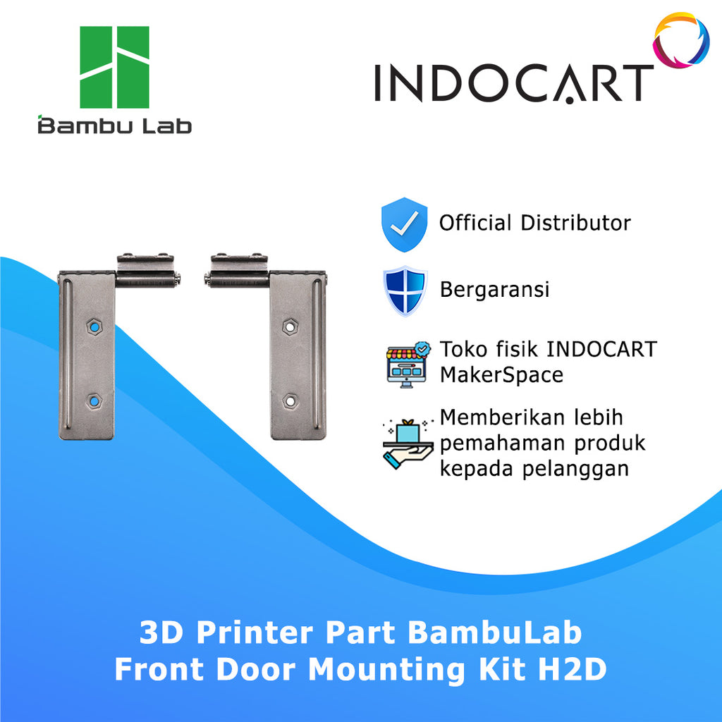 3D Printer Parts BambuLab Front Door Mounting Kit BambuLab H2D