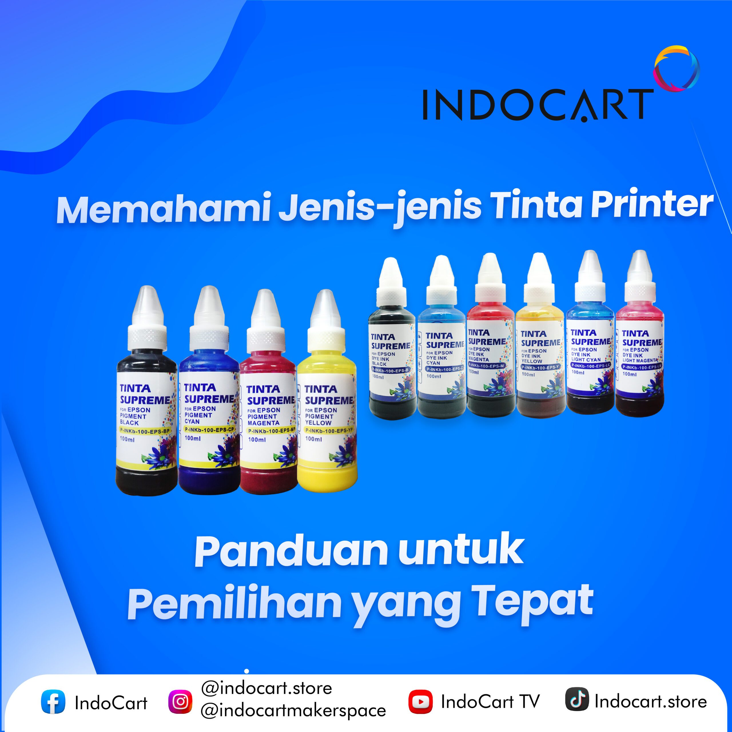 Memahami Jenis-jenis Tinta Printer : Panduan Untuk Pemilihan Yang Tepat ...