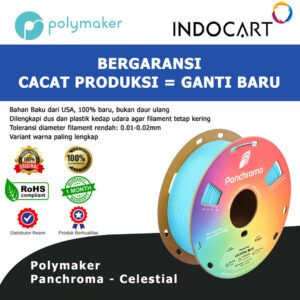 3D Printer FILAMENT PolyMaker Panchroma Celestial-Pastel Color With Glitter Powder Filament 1.75mm 1Kg